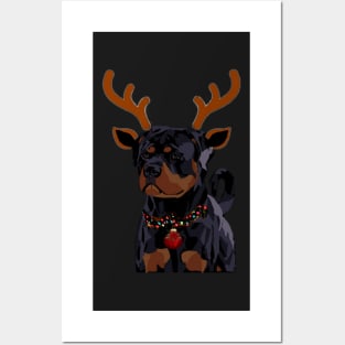 Rottweiler woofmas Posters and Art